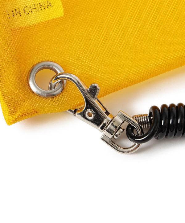 Nylon Mesh Logo Pouch Medium