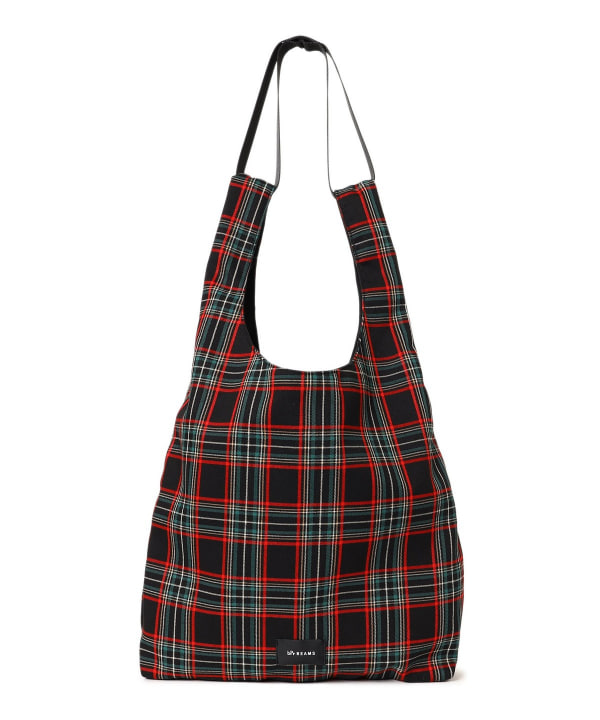 bPr BEAMS（bPrビームス）チェック ショッパー L（バッグ トート