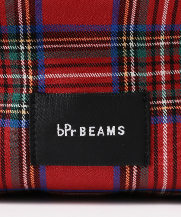 bPr BEAMS（bPrビームス）チェック ショッパー L（バッグ トート