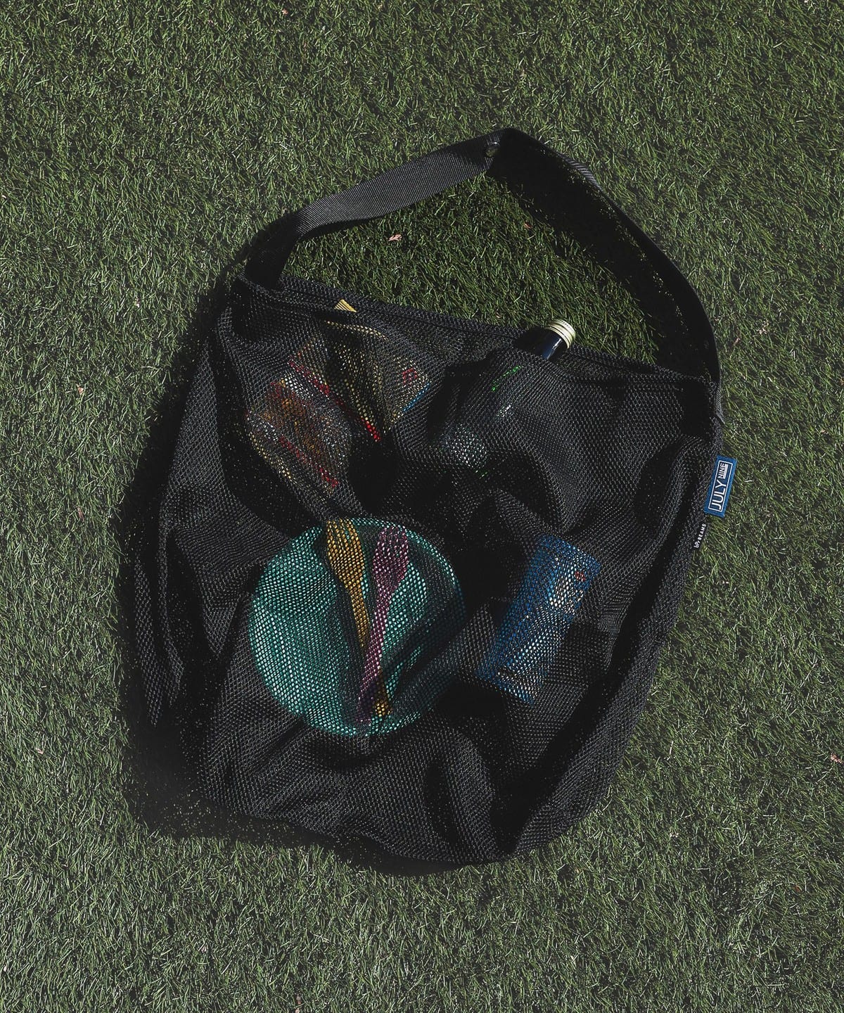 【別注】JULY NINE ジュライナイン / SUSHI SACK LARGE MESH バッグ MEN BLACK ONE SIZE 【別注】JULY NINE ジュライナイン / SUSHI SACK LARGE MESH バッグ MEN BLACK ONE SIZE