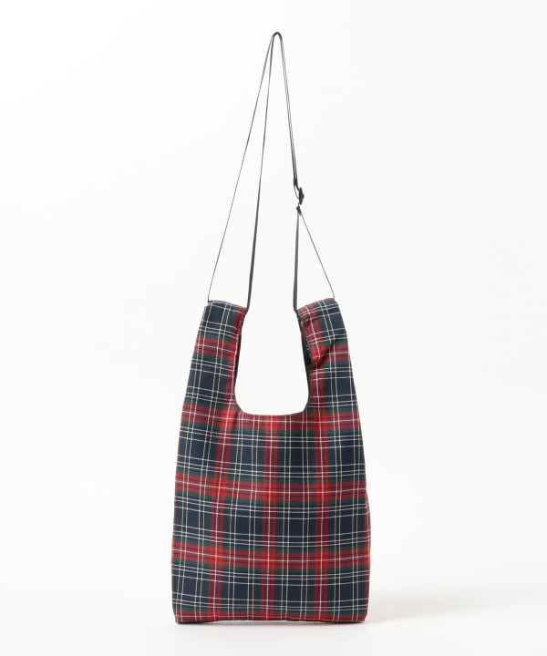 ビームス チェック柄ロッカーバッグ BEAMS BOY BEAMS BOY / HOMES BAY CITY mail order | BEAMS