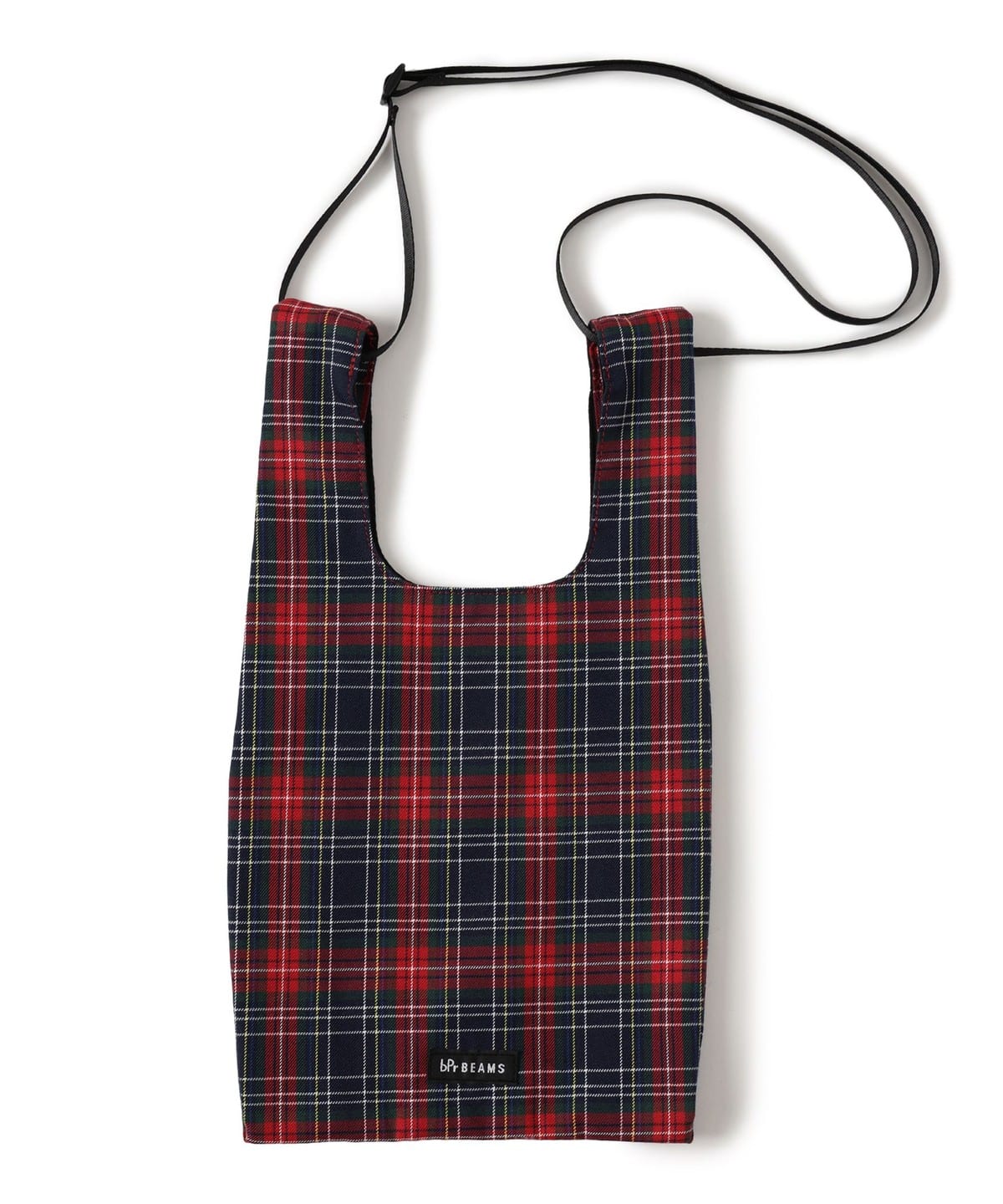 bPr BEAMS（bPrビームス）チェック ショッパー S（バッグ
