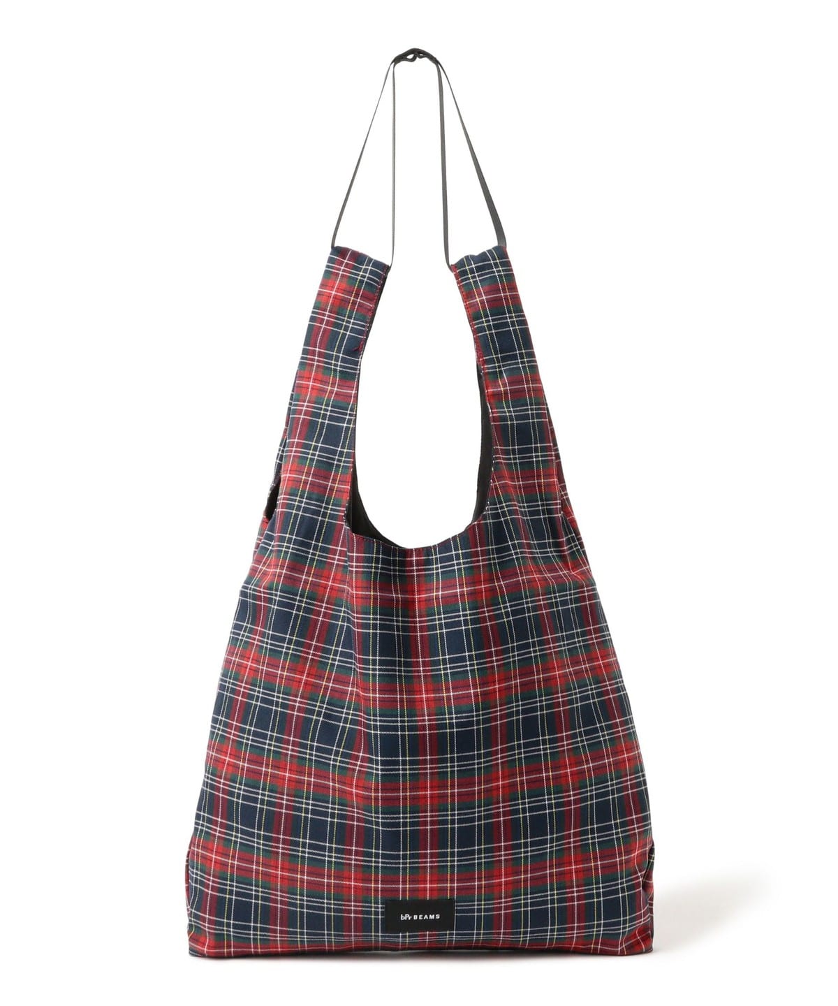 bPr BEAMS（bPrビームス）チェック ショッパー L（バッグ ショルダー