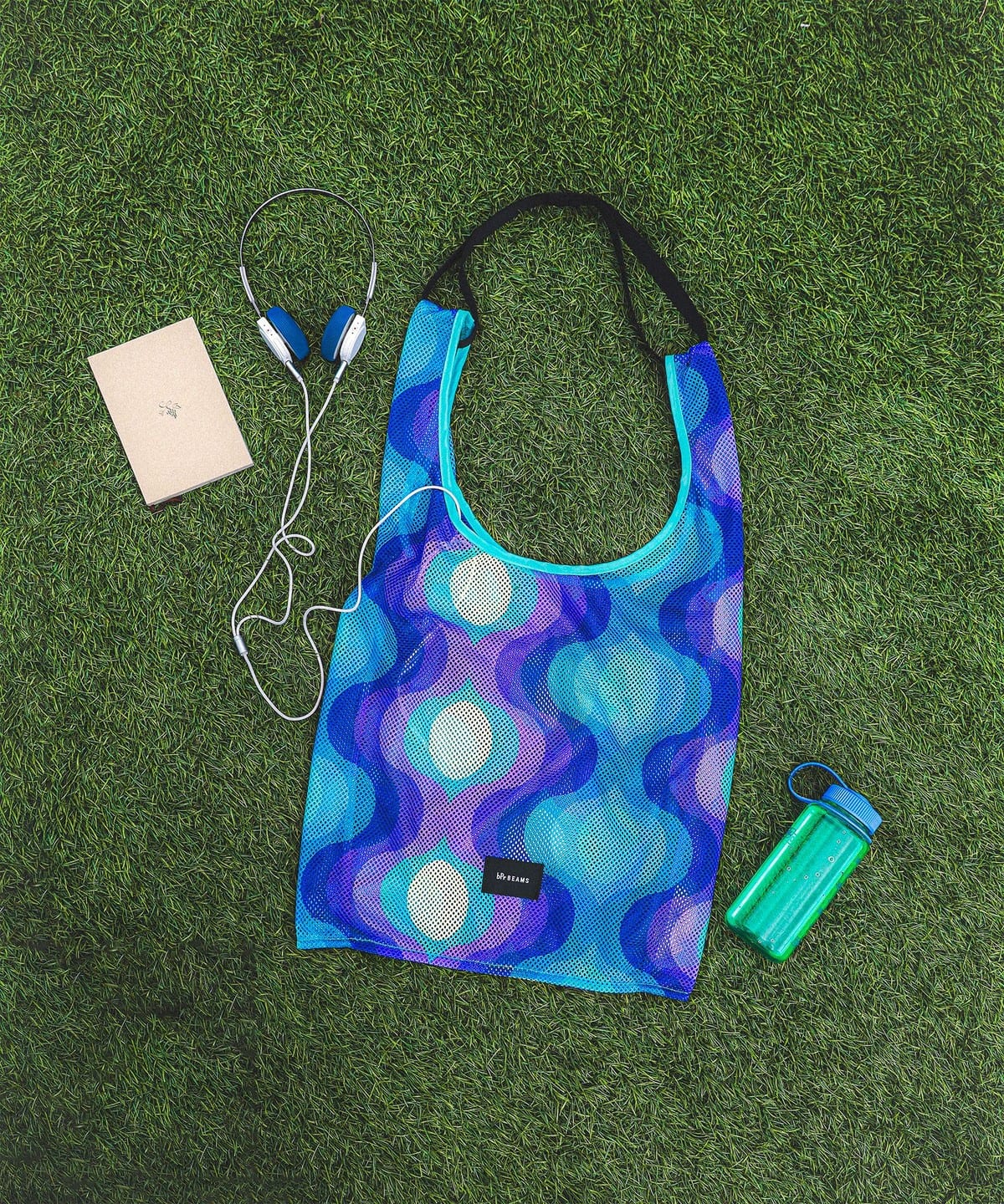 2WAY ���b�V���V���b�p�[ �o�b�O MEN PURPLE WAVE ONE SIZE