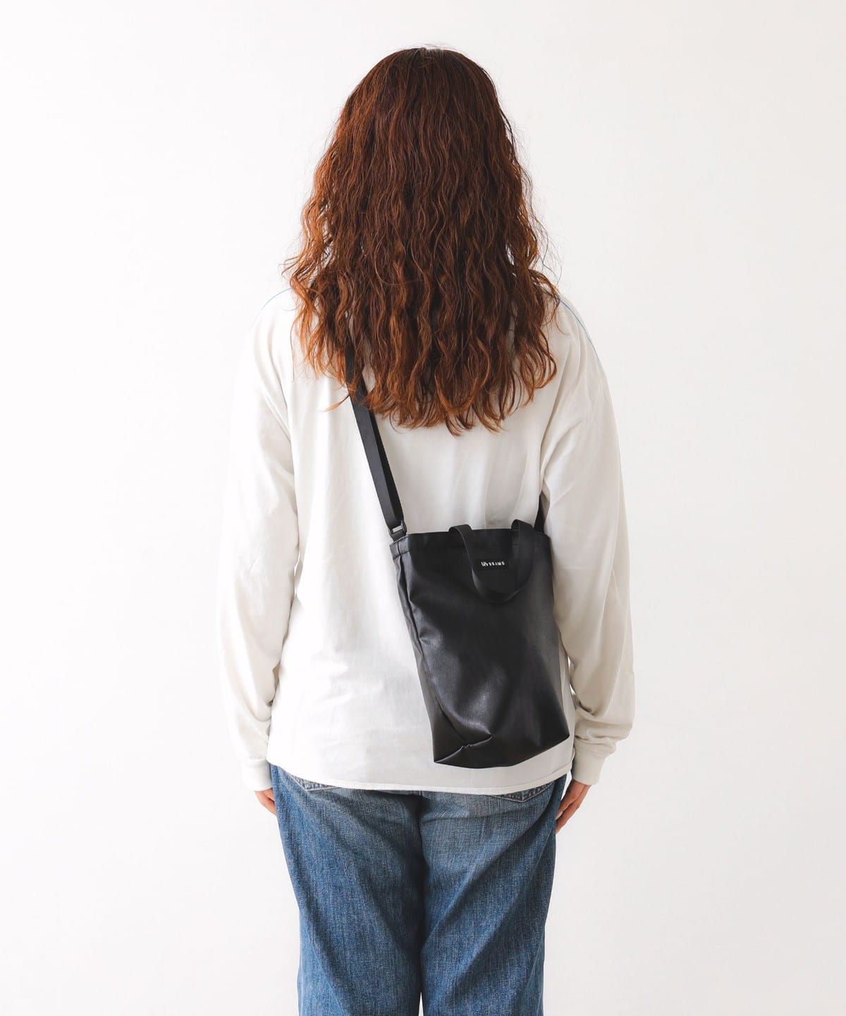 bPr BEAMS（bPrビームス）【+10%ポイントUP】2WAY エコレザー ディープ