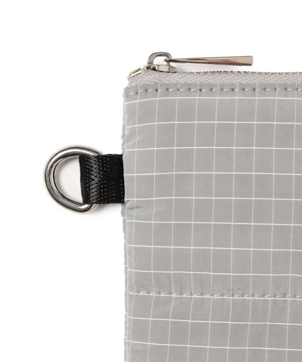 【+10%ポイントUP】リップストップ フラット ポーチ S