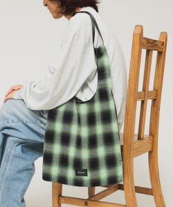 オンブレチェック ショッパーL