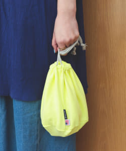 BEAMS / オリジナル スウェット 巾着 ポーチ