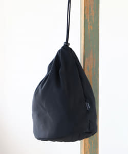 STANDARD SUPPLY × BEAMS / 別注 W DRAW STRING POUCH L