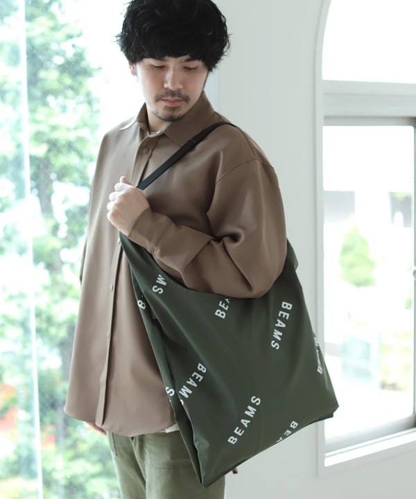 Bpr Beams Bprビームス Beams ブリザテック ロゴ 2way ショッパー バッグ バッグ ショルダーバッグ 通販 Beams