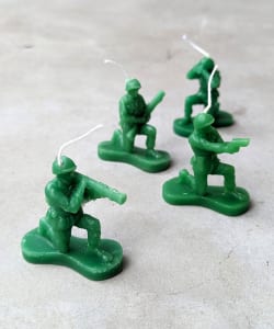 TOSSDICE / ARMY CITRONELLA CANDLE 4set