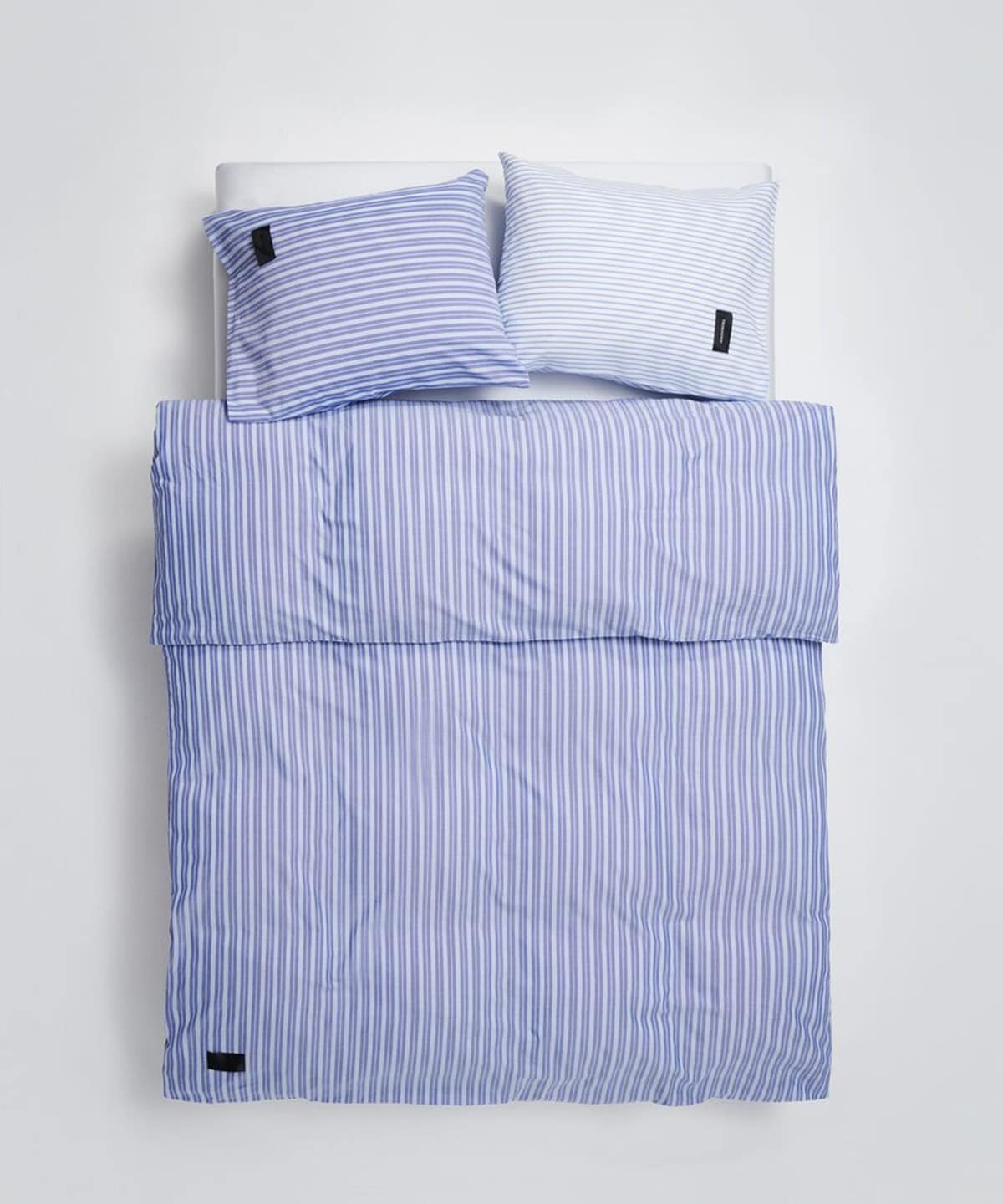 Magniberg / Wall Street Oxford duvet cover Single インテリア MEN Striped Medium Blue ONE SIZE Magniberg / Wall Street Oxford duvet cover Single インテリア MEN Striped Medium Blue ONE SIZE