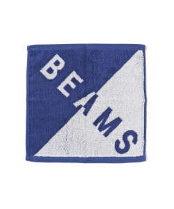 BEAMS / 配色 LOGO 方毛巾
