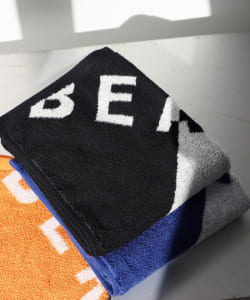BEAMS / バイアス ビッグロゴ フェイスタオル