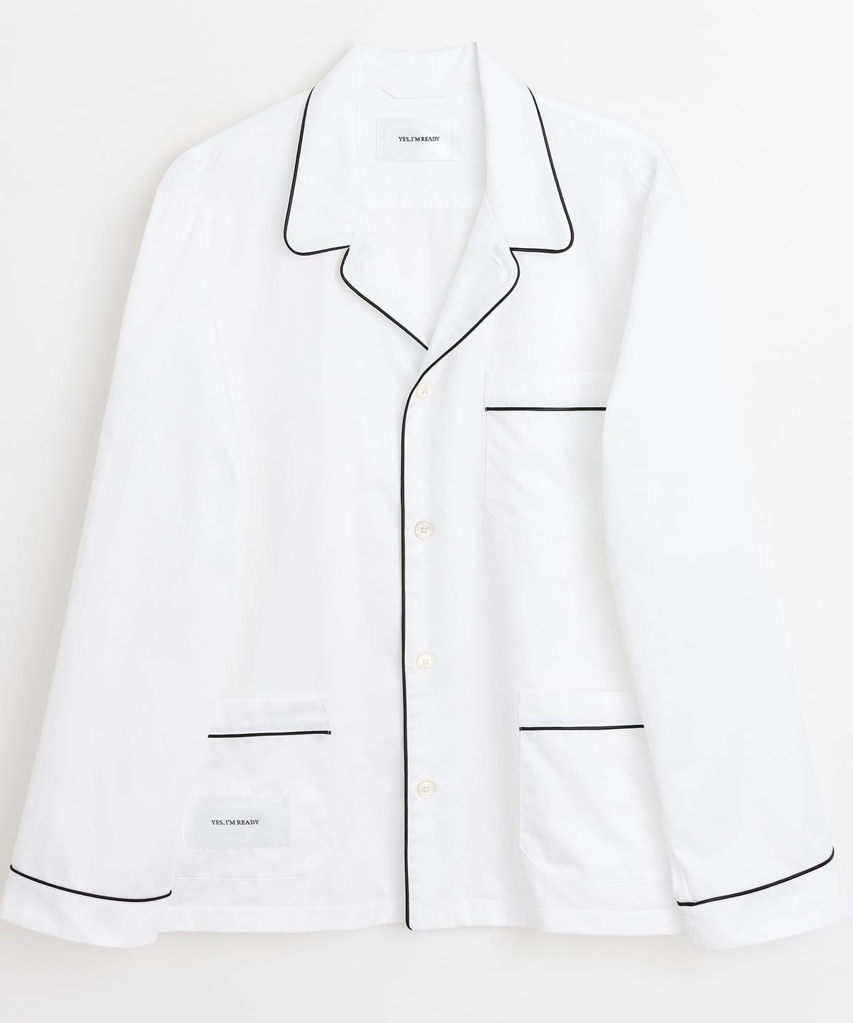 "【7/3再値下げ】Magniberg / "Sweet" pyjama shirt Solid パジャマシャツ アンダーウェア・着物 MEN SOLID WHITE L" "【7/3再値下げ】Magniberg / "Sweet" pyjama shirt Solid パジャマシャツ アンダーウェア・着物 MEN SOLID WHITE L"