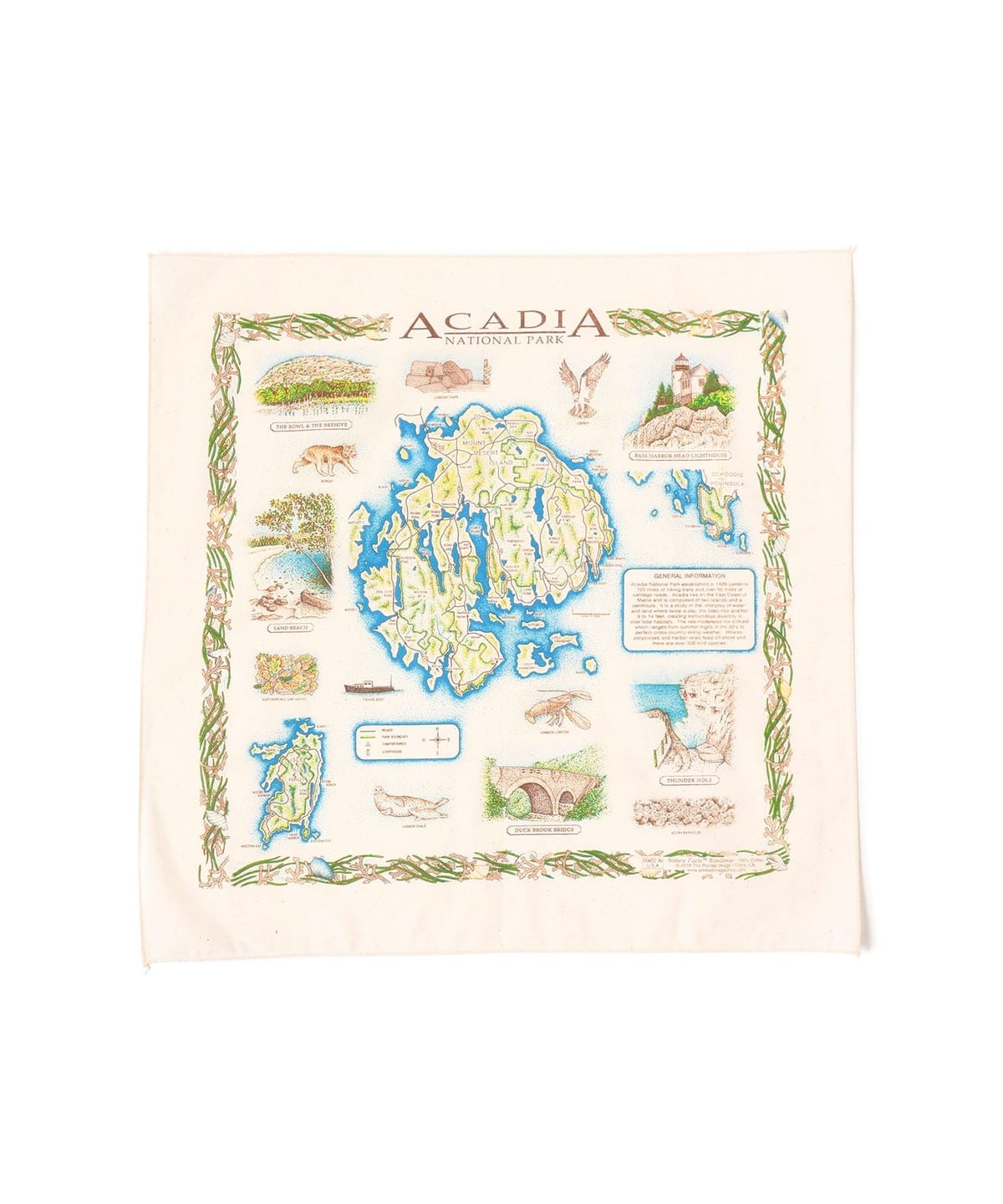 The Printed Image / BANDANA 財布・小物 MEN ACADIA NATIONAL PARK ONE SIZE The Printed Image / BANDANA 財布・小物 MEN ACADIA NATIONAL PARK ONE SIZE