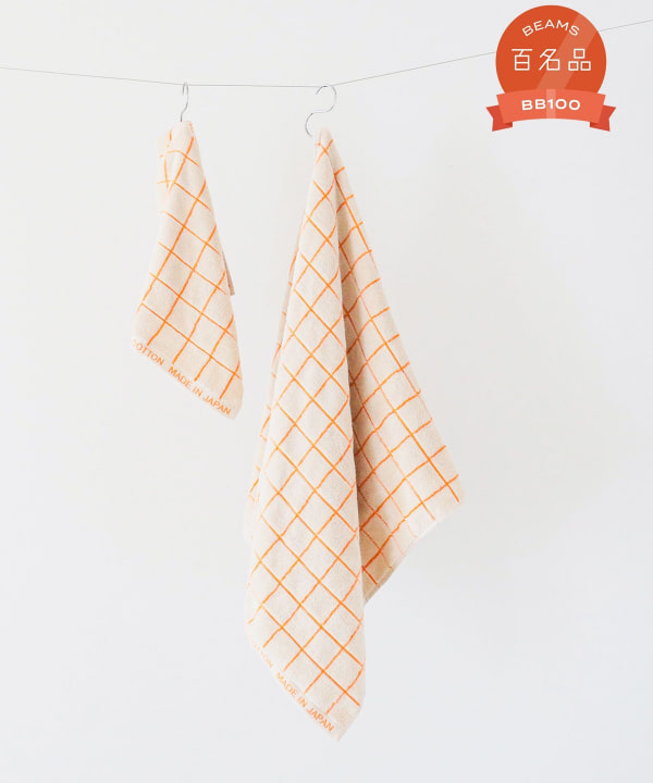 bPr BEAMS (bPr BEAMS) Grid Bath Towel (Interior Towels, Bath Towels) for  sale | BEAMS