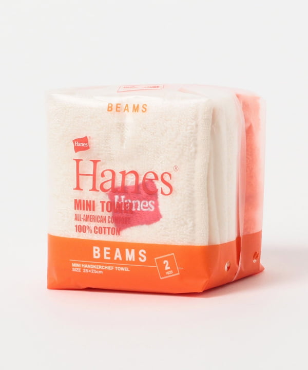 bPr BEAMS（bPrビームス）【別注】Hanes / MINI HANDKERCHIEF