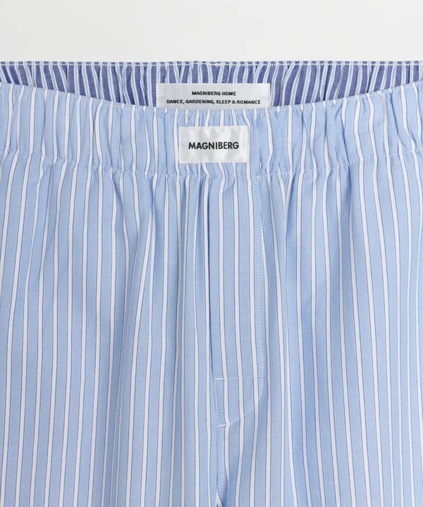【関税込み】MAGNIBERG ブルー Space パジャマパンツ Magniberg＞SPACE PAJAMAS PANTS/パジャマパンツ