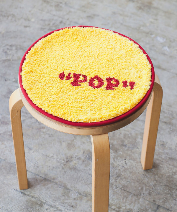 周期表ラグ　BEAMS 周期表ラグ BEAMS 予約】BEAMS / オリジナル スクエア&ラウンド