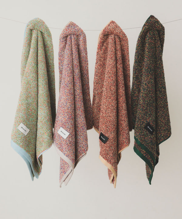 bPr BEAMS（bPrビームス）メランジ バスタオル（インテリア タオル