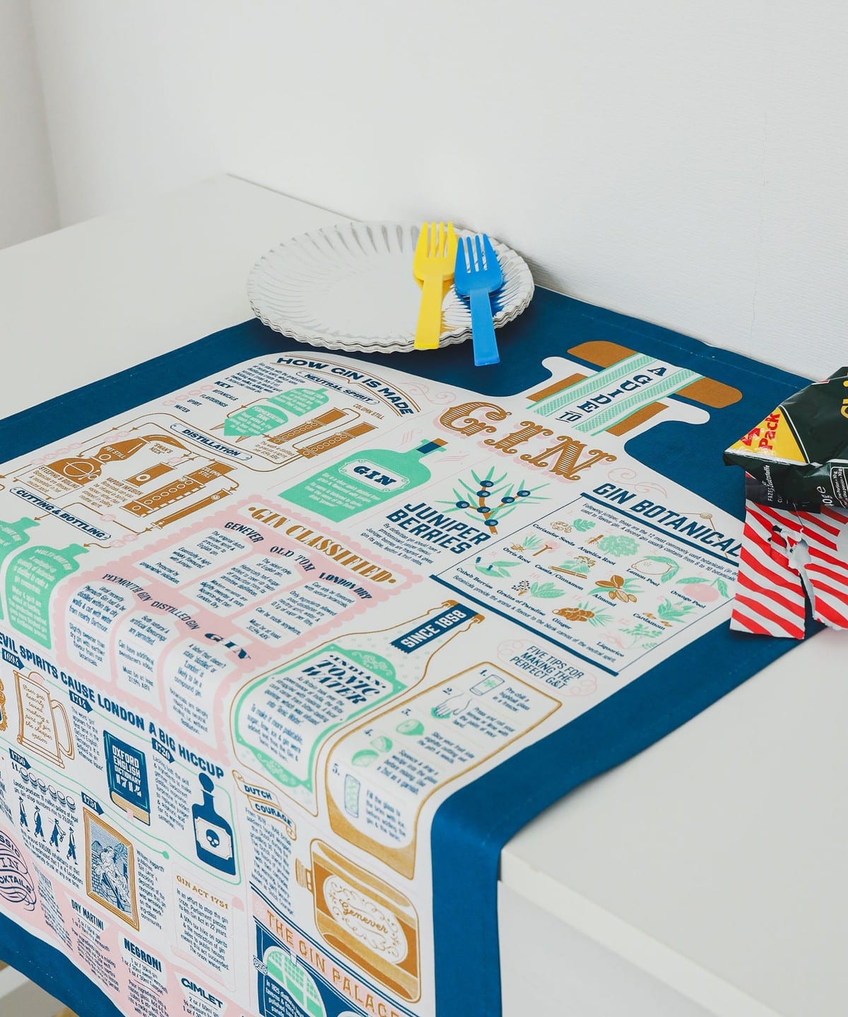 STUART GARDINER DESIGN / ティータオル インテリア MEN THE G & T ONE SIZE STUART GARDINER DESIGN / ティータオル インテリア MEN THE G & T ONE SIZE