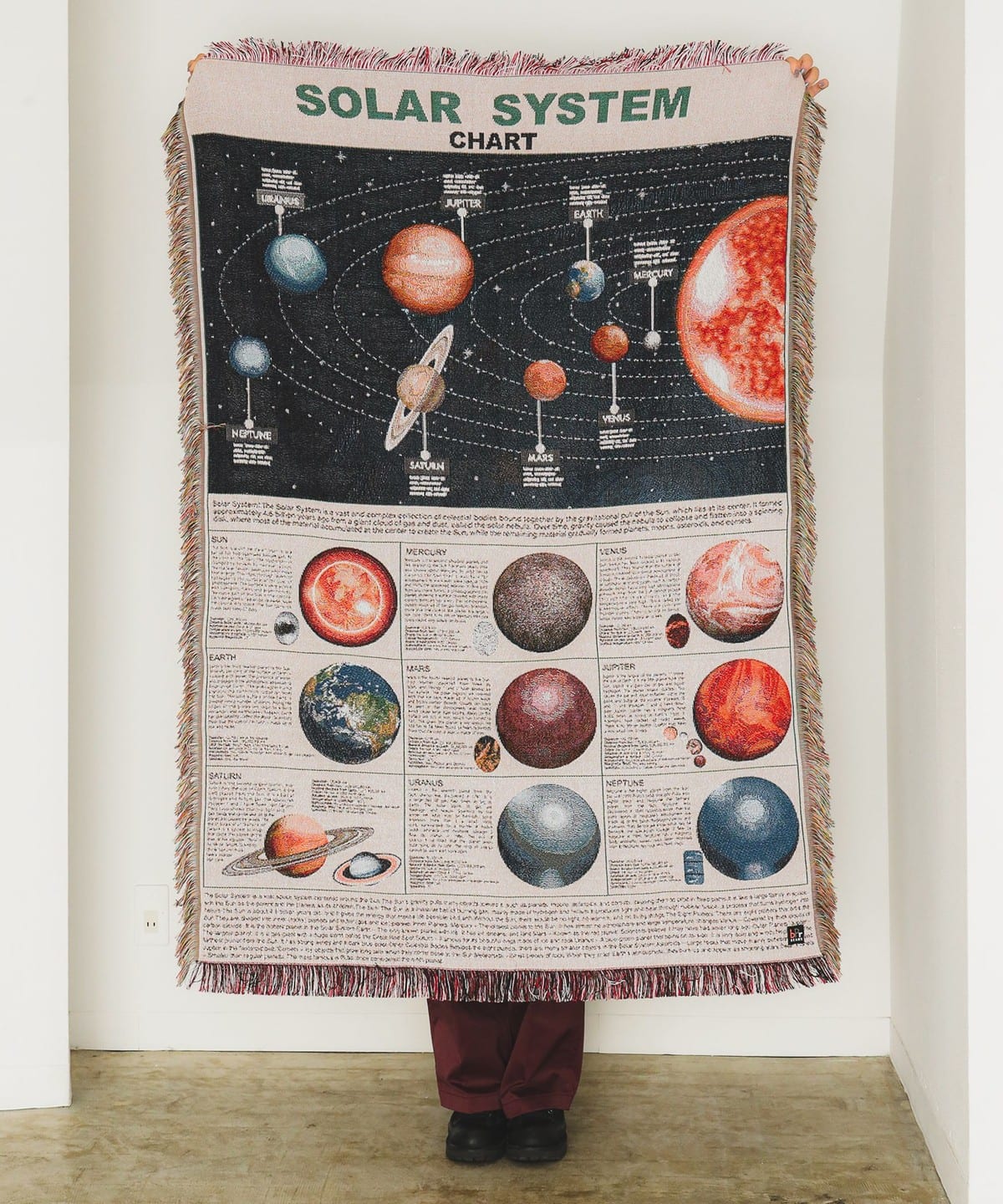 bPr BEAMS（bPrビームス）SOLAR SYSTEM スローケット（インテリア