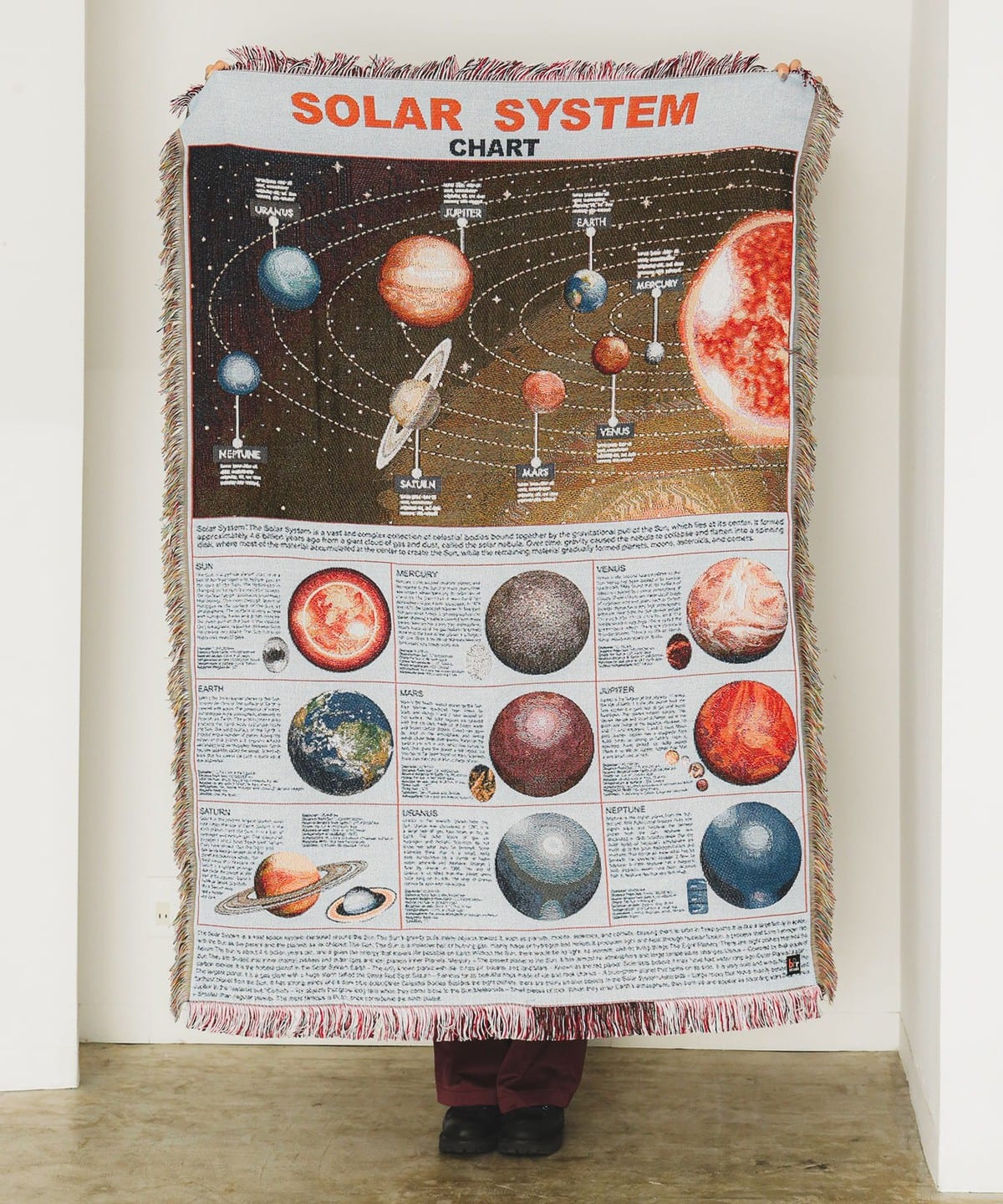 bPr BEAMS（bPrビームス）SOLAR SYSTEM スローケット（インテリア