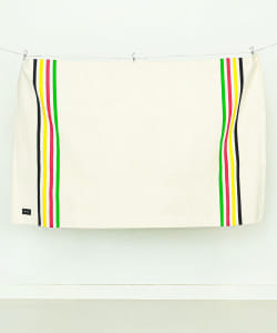 ストライプ ラグ L