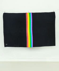 ストライプ ラグ L