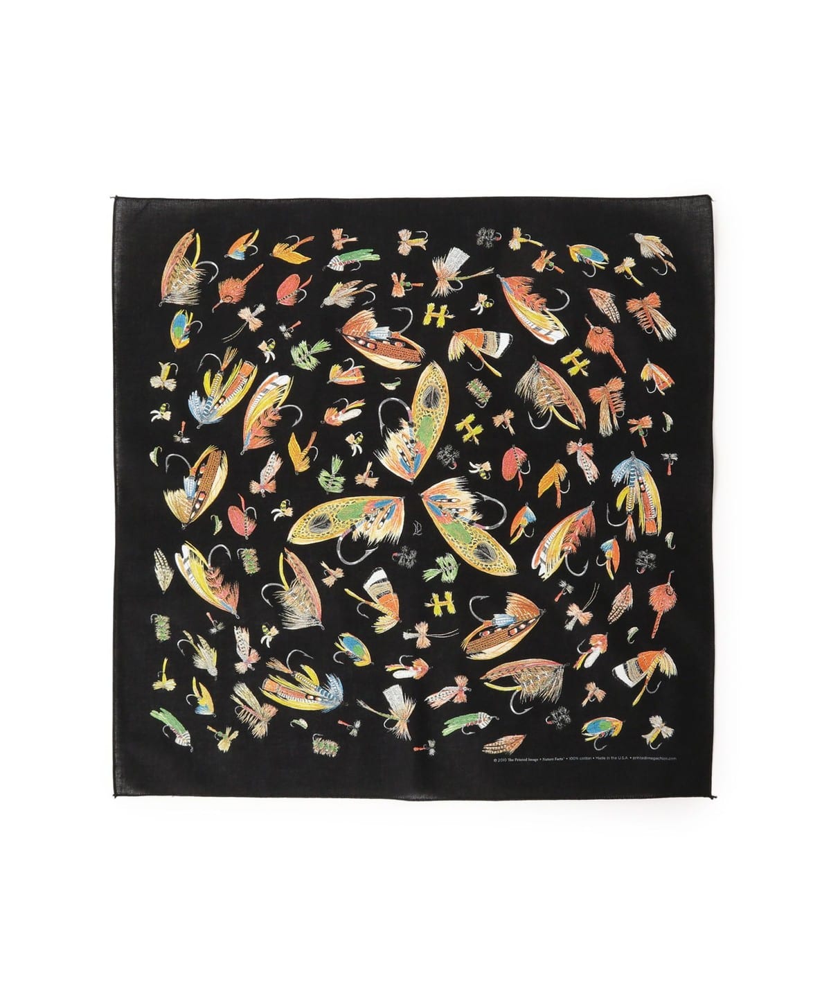 �y�ʒ��zTHE PRINTED IMAGE �v�����e�b�h�C���[�W / BANDANA ���z�E���� MEN FLY FISHING HOOKS ONE SIZE