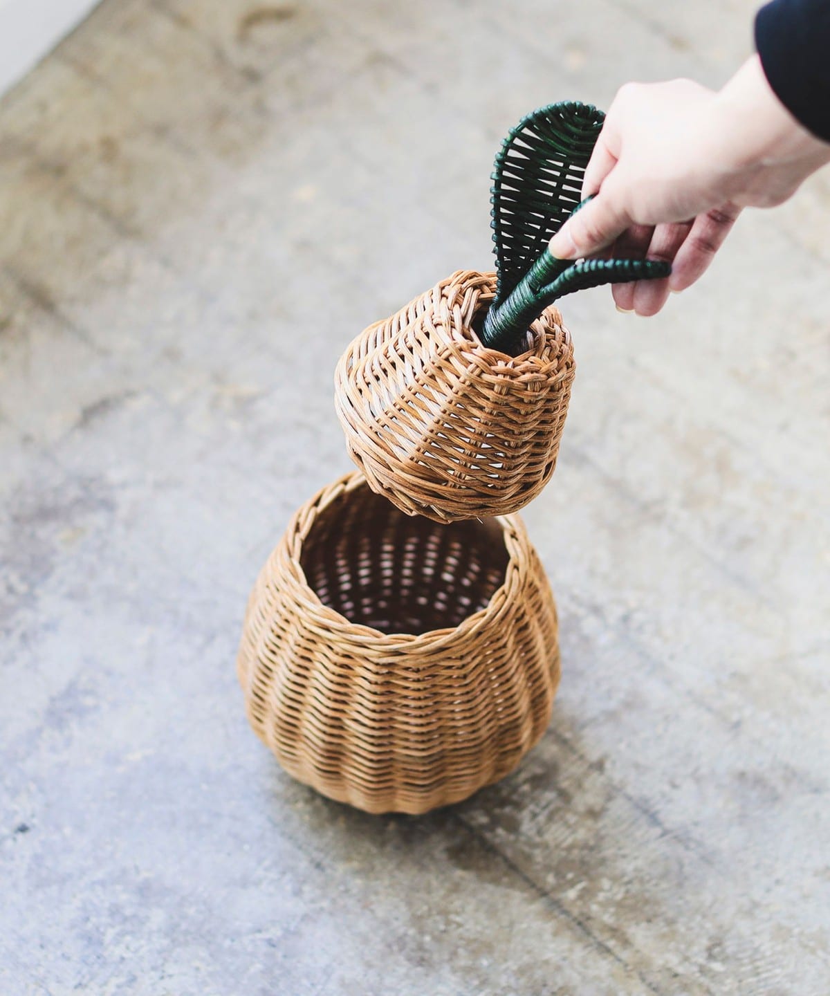 ferm LIVING / Braided Storage S インテリア MEN PEAR ONE SIZE ferm LIVING / Braided Storage S インテリア MEN PEAR ONE SIZE