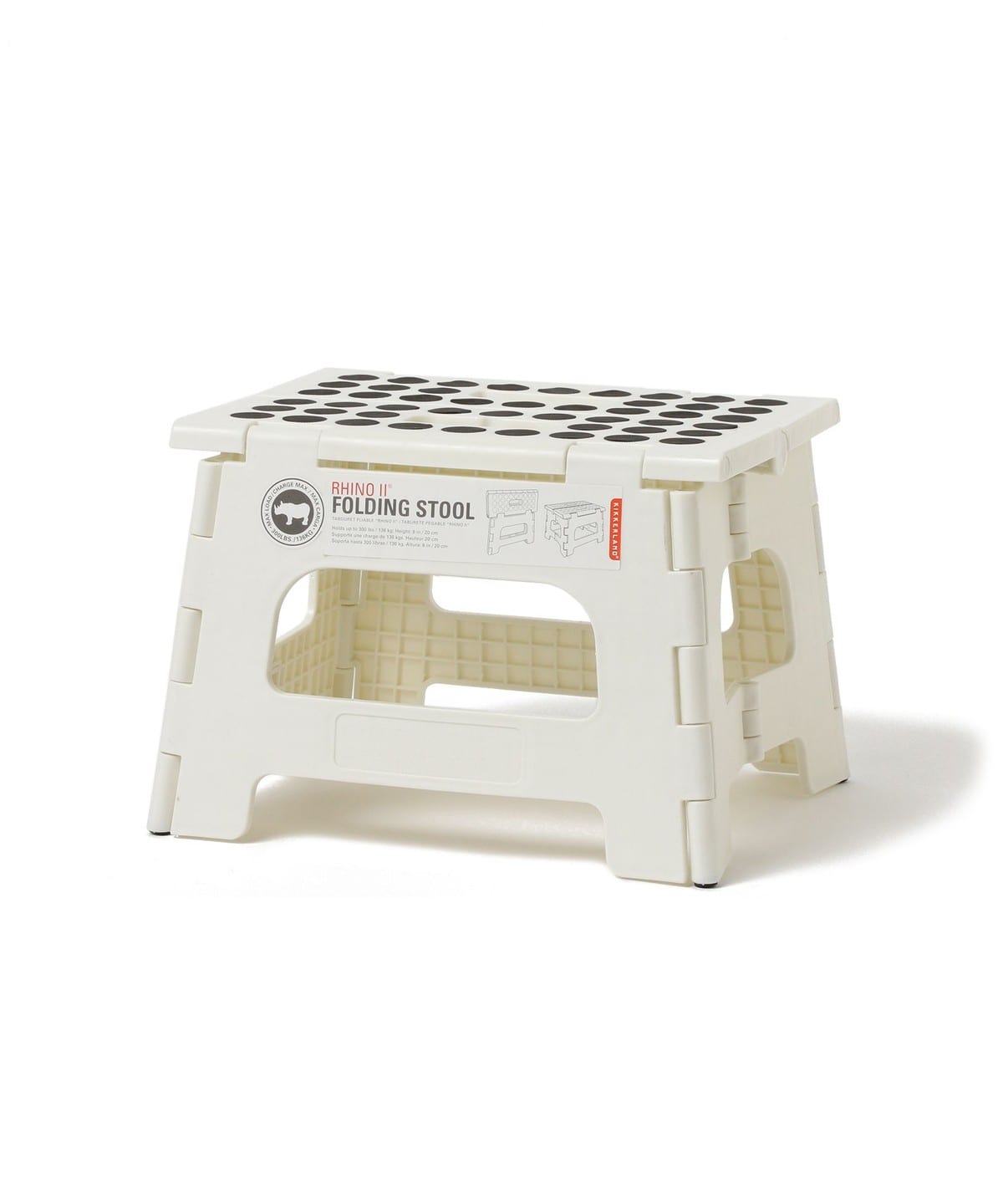 KIKKERLAND キッカーランド / Rhino(R) Ⅱ Step Stool インテリア MEN WHITE ONE SIZE KIKKERLAND キッカーランド / Rhino(R) Ⅱ Step Stool インテリア MEN WHITE ONE SIZE