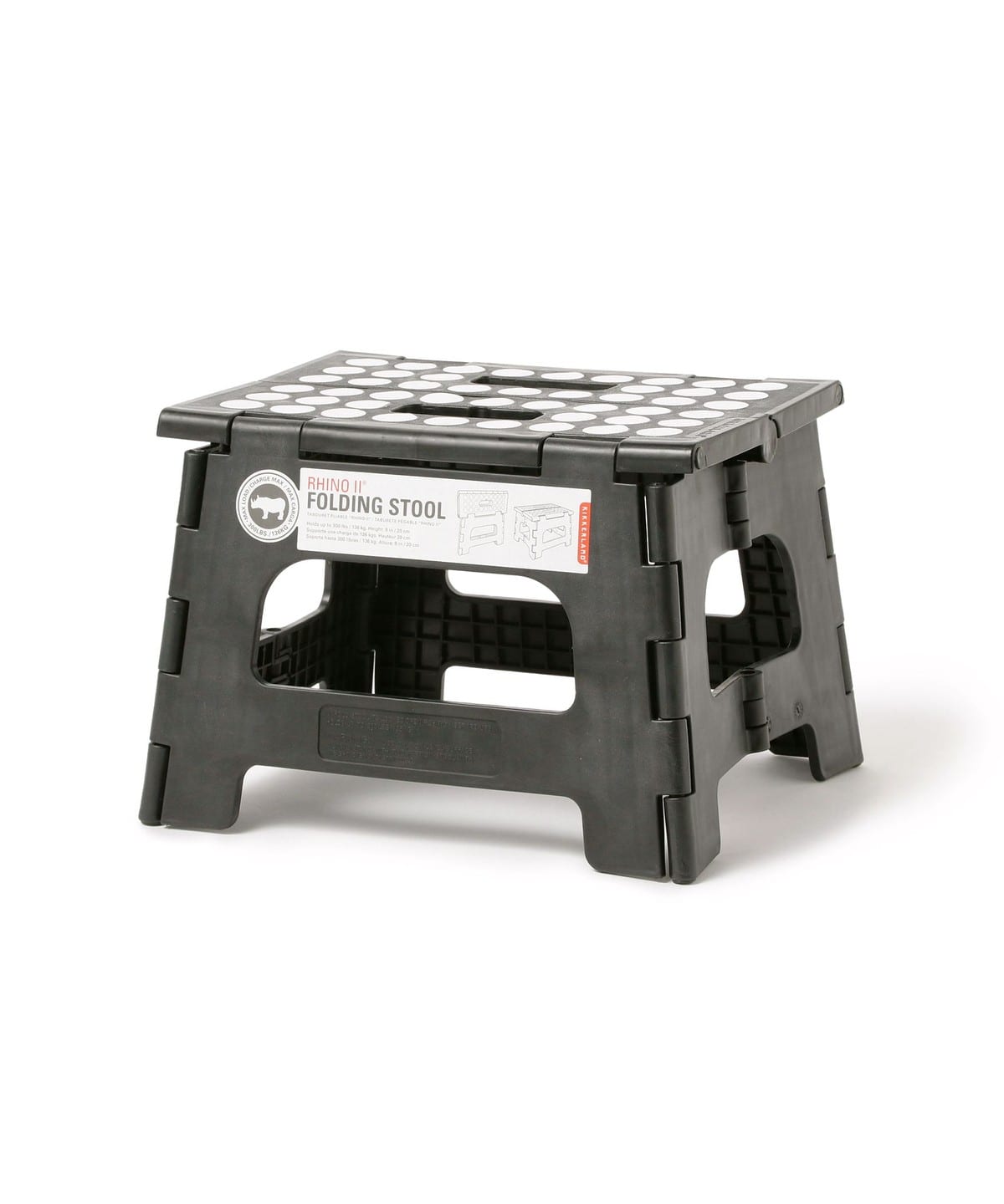 KIKKERLAND キッカーランド / Rhino(R) Ⅱ Step Stool インテリア MEN BLACK ONE SIZE KIKKERLAND キッカーランド / Rhino(R) Ⅱ Step Stool インテリア MEN BLACK ONE SIZE