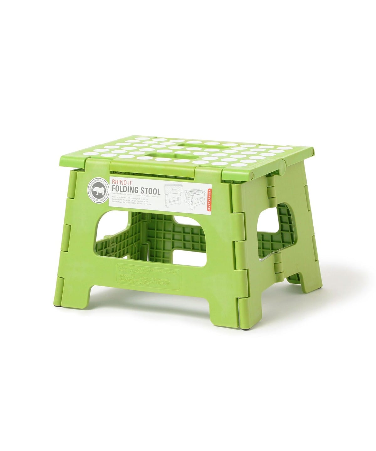 KIKKERLAND キッカーランド / Rhino(R) Ⅱ Step Stool インテリア MEN GREEN ONE SIZE KIKKERLAND キッカーランド / Rhino(R) Ⅱ Step Stool インテリア MEN GREEN ONE SIZE