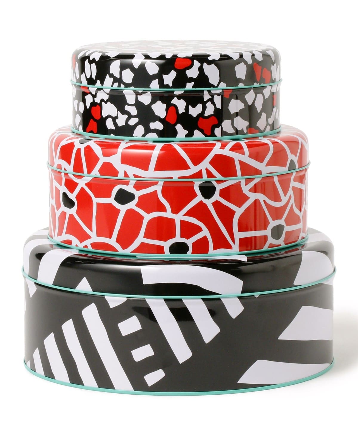 Sowden / George Sowden Tin Box Set 3個セット インテリア WOMEN MULTI ONE SIZE Sowden / George Sowden Tin Box Set 3個セット インテリア WOMEN MULTI ONE SIZE