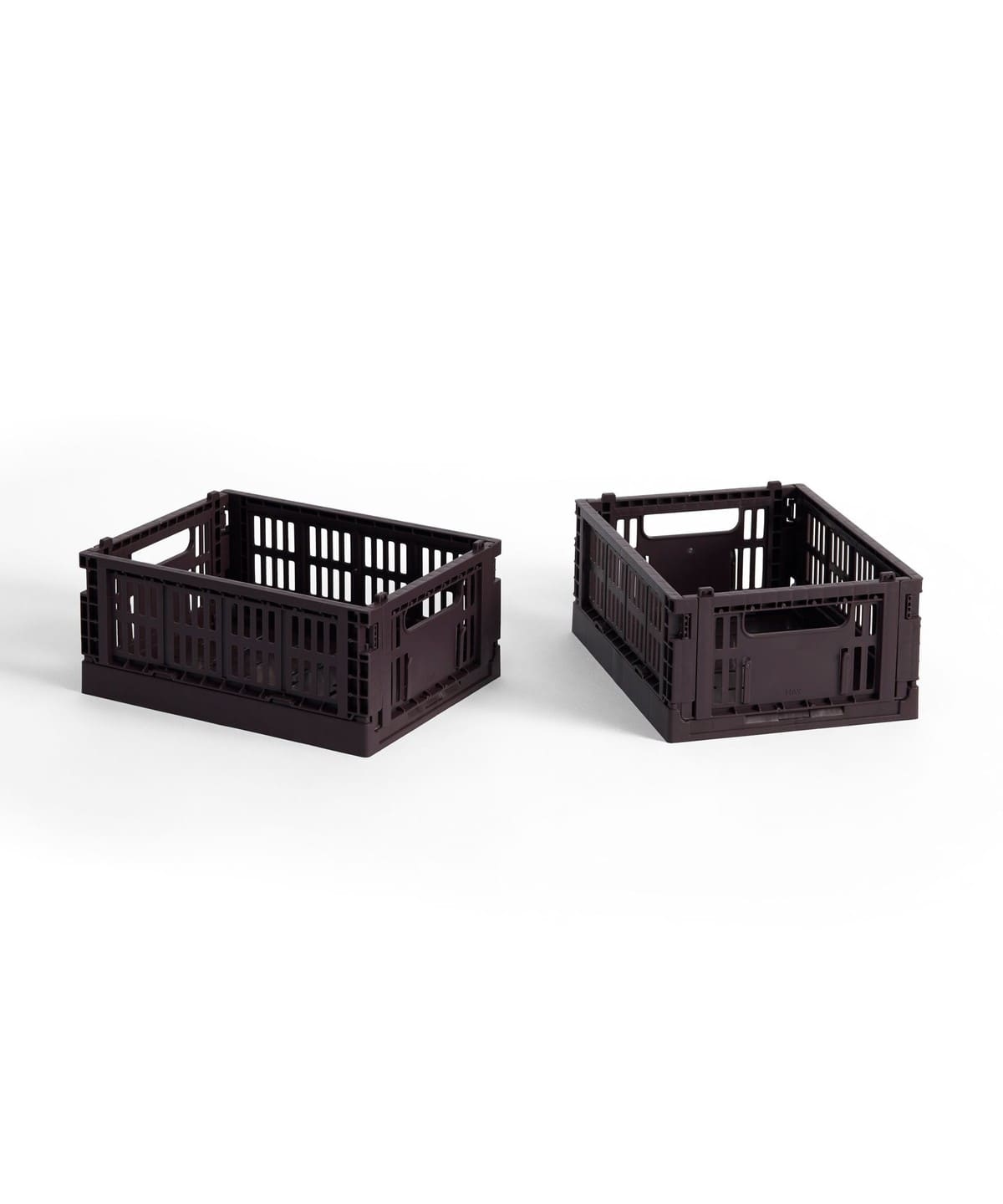 HAY / COLOUR CRATE MINI SET OF 2 インテリア MEN Bordeaux ONE SIZE