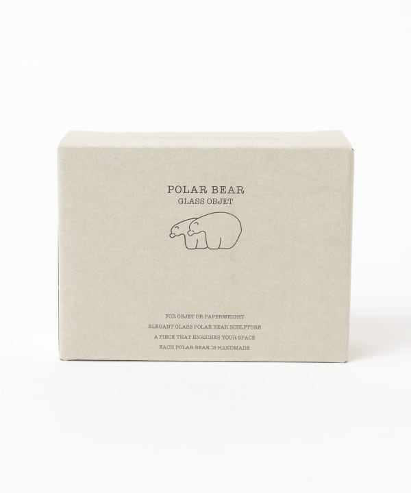 DETAIL INC. / Glass Objet "POLAR BEAR" (Small)