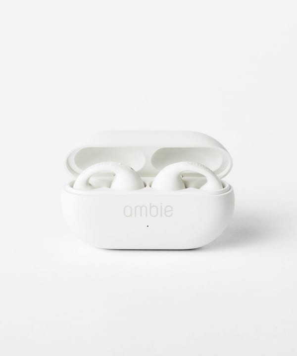 ambie sound earcuffs AM-TW02 White × White – ambie STORE