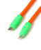 NEON GREEN/CARROT ORANGE