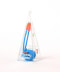NEON ORANGE / LIGHT BLUE