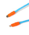 NEON ORANGE / LIGHT BLUE