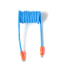 NEON ORANGE / LIGHT BLUE