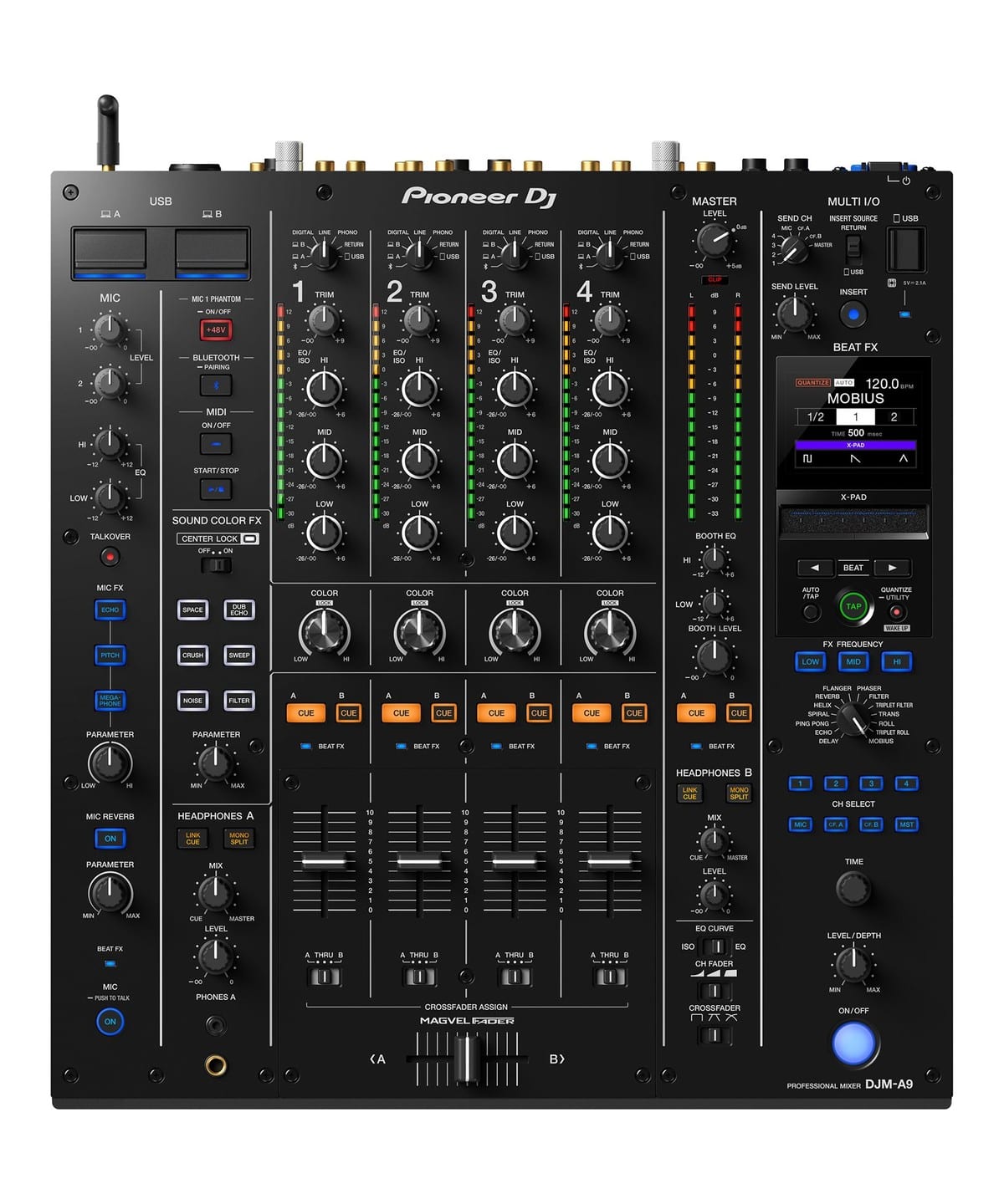 Pioneer DJ パイオニア ディージェー / DJM-A9 4ch ミキサー インテリア MEN BLACK ONE SIZE Pioneer DJ パイオニア ディージェー / DJM-A9 4ch ミキサー インテリア MEN BLACK ONE SIZE
