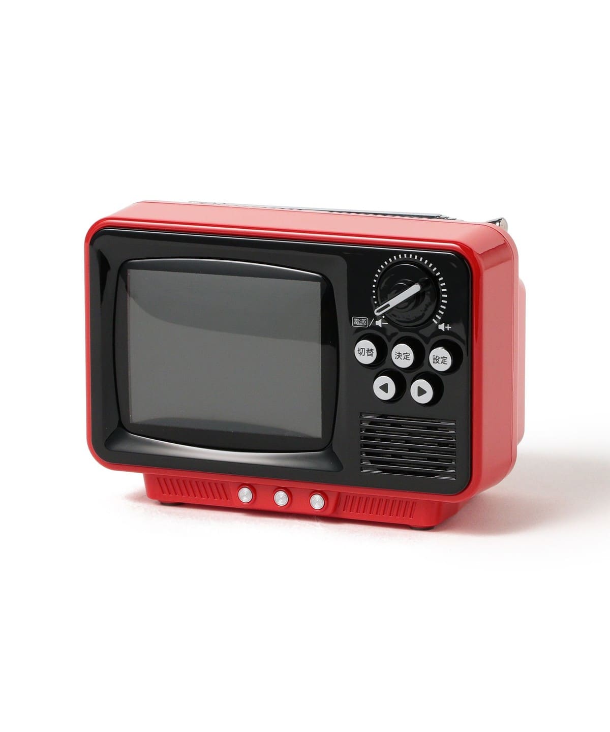 WINTECH / 2.8インチ液晶付きポータブルワンセグテレビ インテリア RED ONE SIZE WINTECH / 2.8インチ液晶付きポータブルワンセグテレビ インテリア RED ONE SIZE