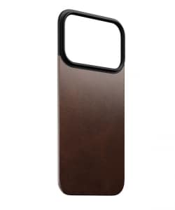 NOMAD / Magnetic Leather Back iPhone17 Pro
