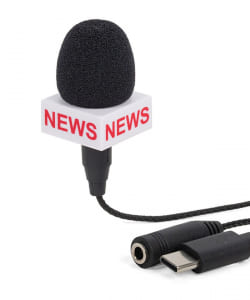 KIKKERLAND / Breaking News Mini Microphone