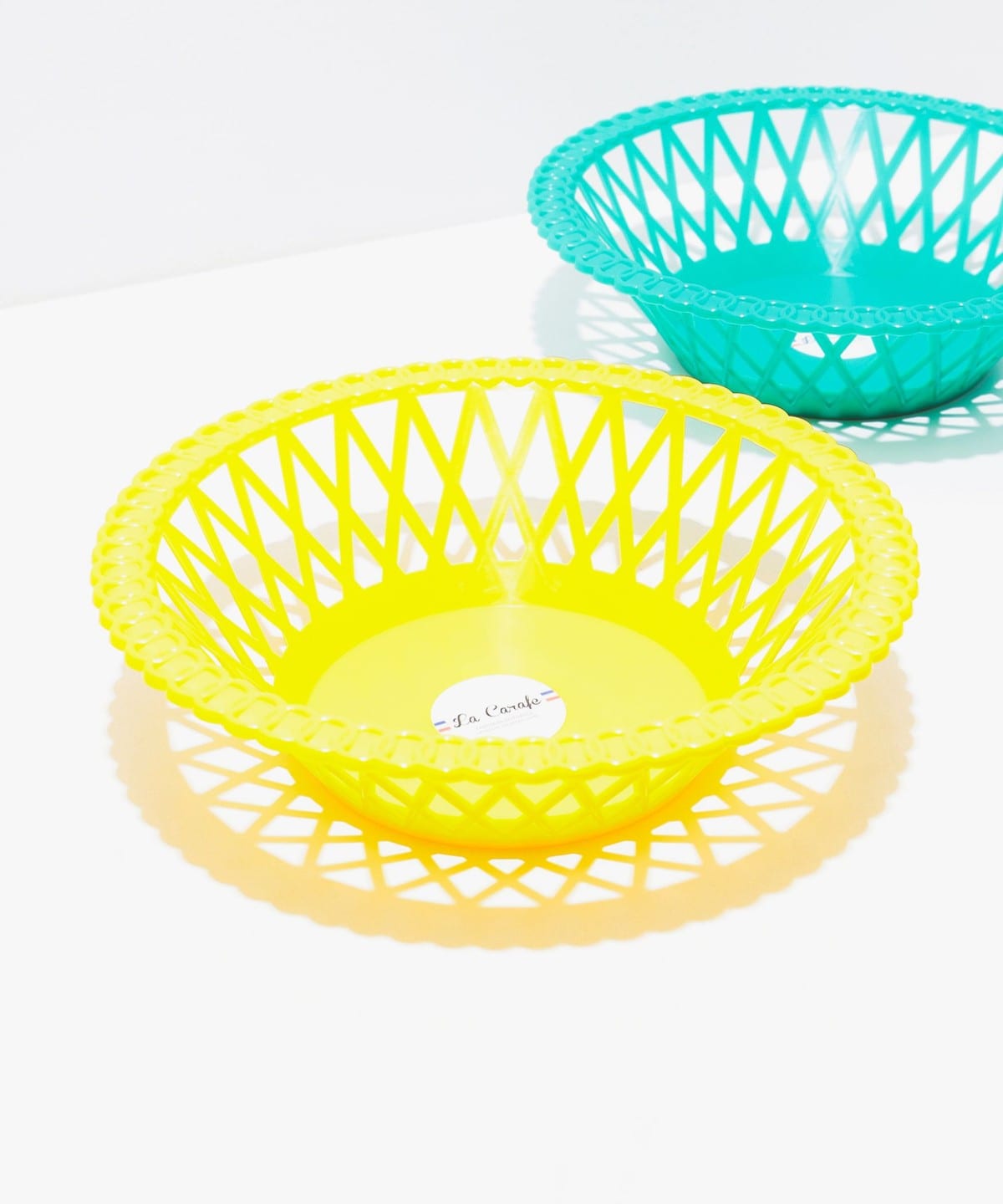 La Carafe / THE ROUND BASKET インテリア MEN YELLOW ONE SIZE La Carafe / THE ROUND BASKET インテリア MEN YELLOW ONE SIZE
