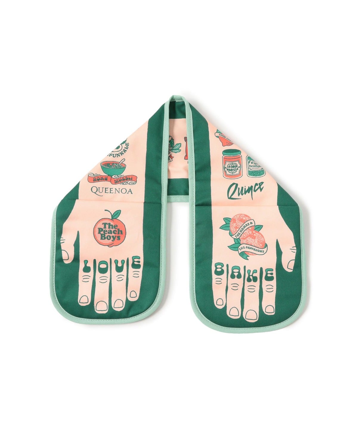 STUART GARDINER DESIGN / ダブル オーブングローブ 食器・キッチン・食品 MEN BAKE LOVE ONE SIZE