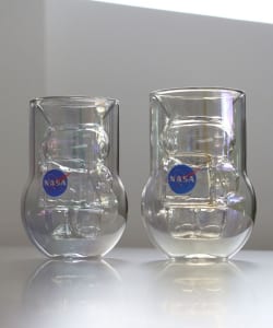 Dragon Glassware / NASA Astronaut Double Wall Glasses 2P SET